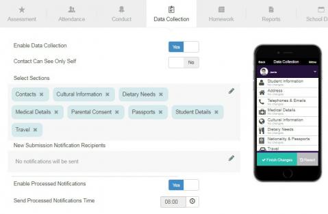 SIMS Parent Lite App. Manage school data, school data collection solutions, GDPR school data management